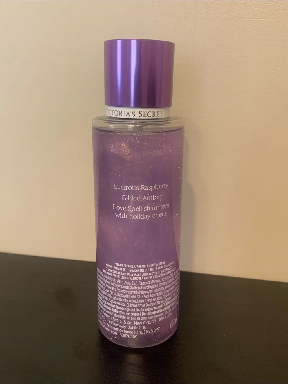 Victoria's Secret Love Spell Joy Shimmer Fragrance Mist - Lavender Purple